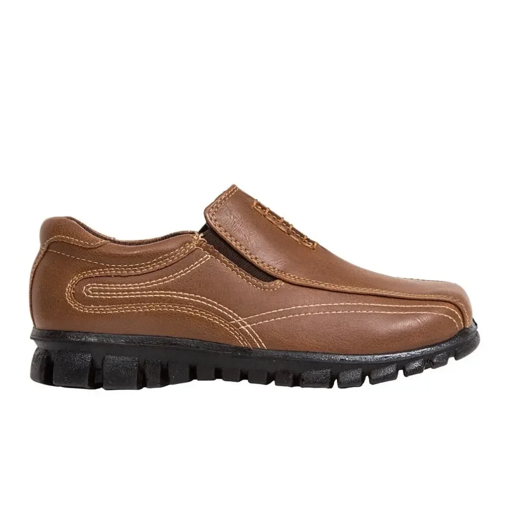NIB Deer Stags Comfy Boys' Stadium Slip-On Dress Shoes